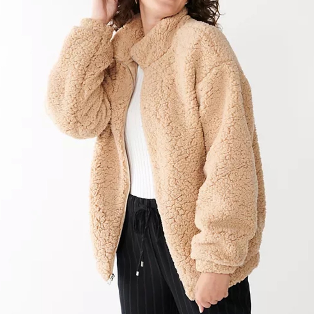 NWT Nine West Sherpa Coat